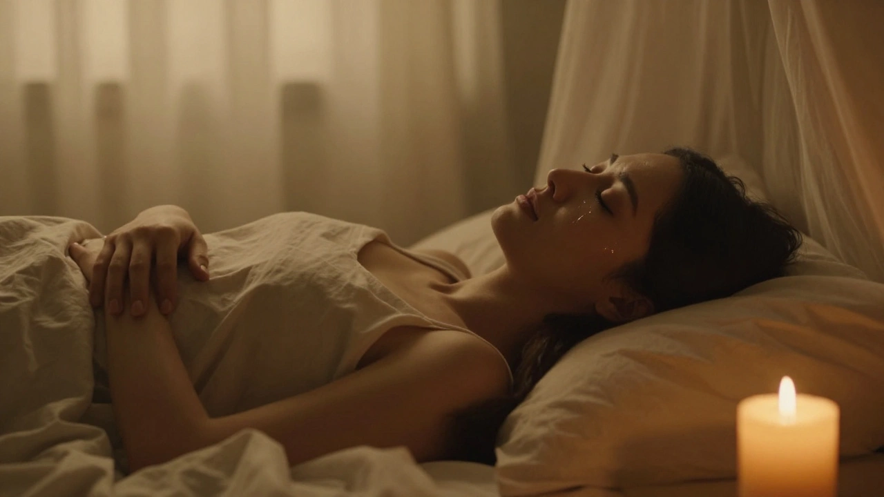 Jak reagovat na emoce při yoni masáži: Slzy, smích a ticho